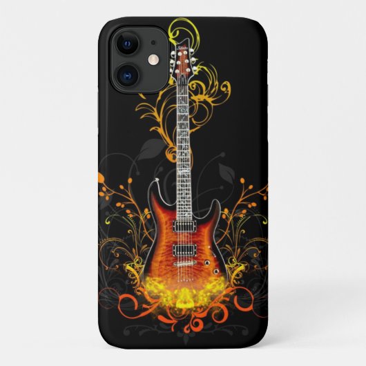iPhone 11 Case-Guitar Case-Mate iPhone Hülle (Rückseite)