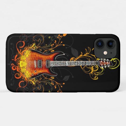 iPhone 11 Case-Guitar Case-Mate iPhone Hülle (Rückseite (Horizontal))