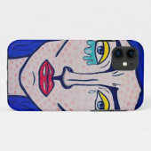 iPhone 11 Case Pop Art Mode (Rückseite (Horizontal))