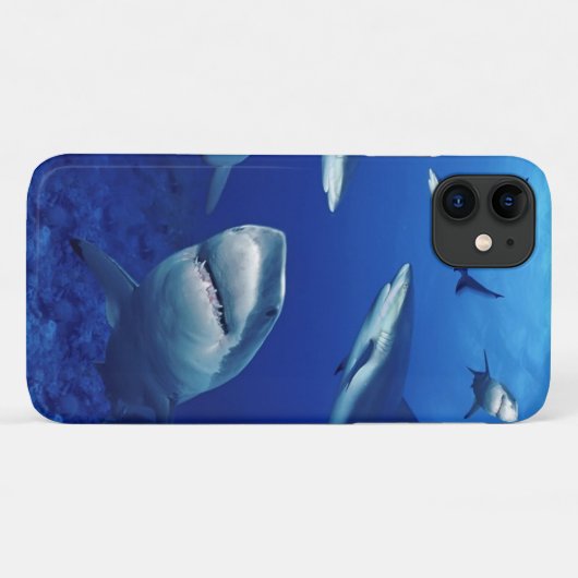 iPhone 11 Case-Sharks Case-Mate iPhone Hülle (Rückseite (Horizontal))