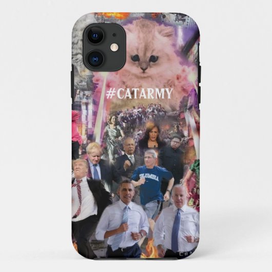 iPhone 11 #CATARMY Case (Rückseite)
