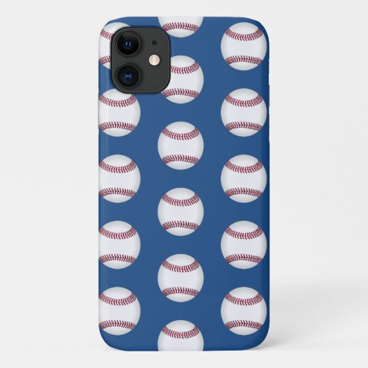 iPhone 11 Fall-Baseballs Case-Mate iPhone Hülle (Rückseite)