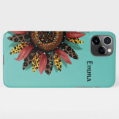 iPhone 11 Fall mit Fall Sunflower & Stars Hülle (Rückseite (Horizontal))