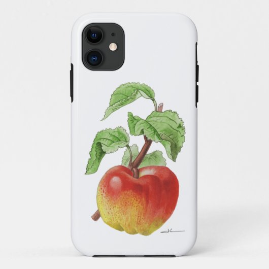 iPhone 11 Hülle "Apfel Jeanne Hardy" (Rückseite)
