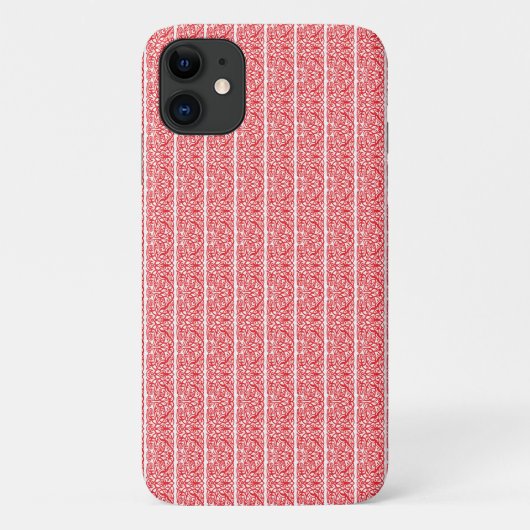 iPhone 11 Hülle | Barely There | Rot | Stylisch (Rückseite)