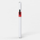 iPhone 11 Hülle | Regenbogen Streifen mit Monogram (Hinten/Rechts)