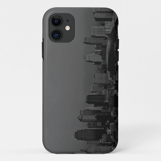 iPhone 11 New York, schwarz und weiß Case-Mate iPhone Hülle (Rückseite)