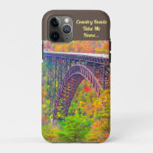 iPhone 11 Pro Case Country Roads (Rückseite)