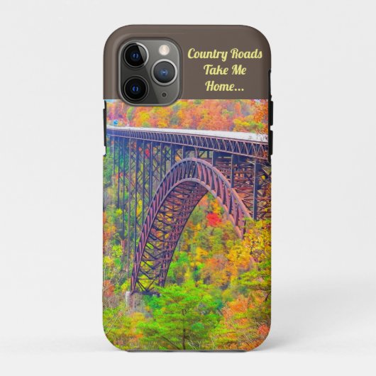 iPhone 11 Pro Case Country Roads (Rückseite)