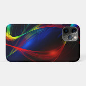 iPhone 11 Pro Case für künstlerisches Wavy Design (Rückseite (Horizontal))