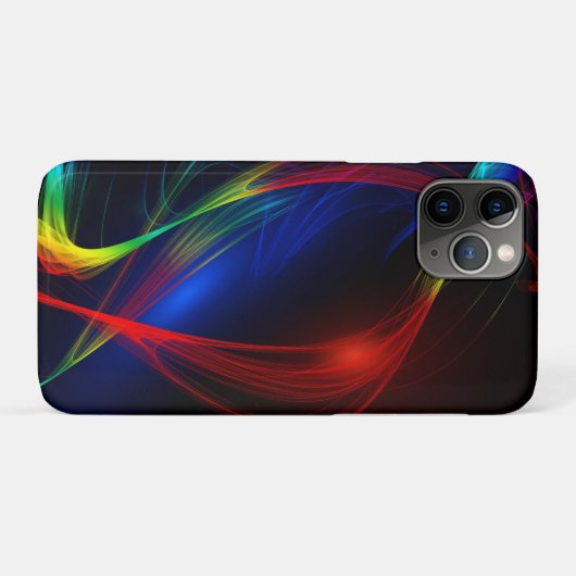 iPhone 11 Pro Case für künstlerisches Wavy Design (Rückseite (Horizontal))