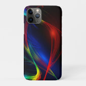 iPhone 11 Pro Case für künstlerisches Wavy Design (Rückseite)