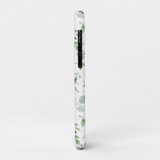 IPhone 11 Pro Case Hahnentrittmuster Eucalyptus Bl (Hinten/Links)
