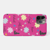 iPhone 11 Pro Hülle Motivierend und Selbstfürsorge (Rückseite (Horizontal))