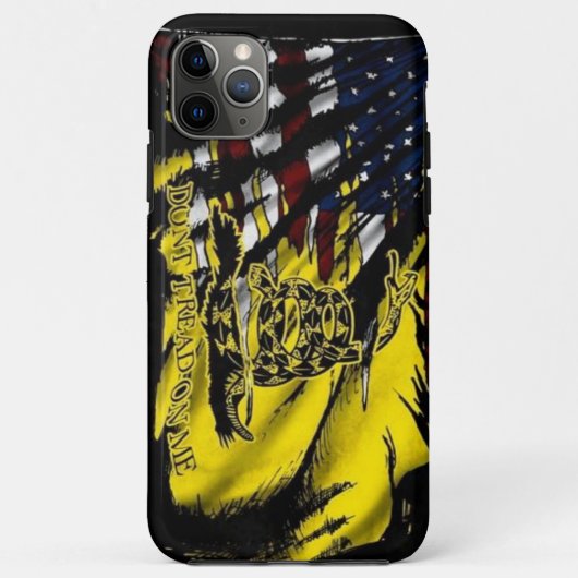 iPhone 11 Pro Max Gadsden Fall Case-Mate iPhone Hülle (Rückseite)