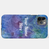 iPhone 11 Pro Max Gehäuse abstrakter Kosmos blau l Case-Mate iPhone Hülle (Rückseite (Horizontal))