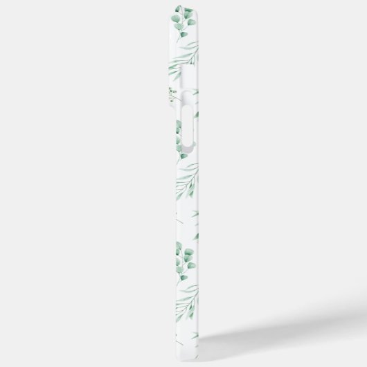 iPhone 11 Pro Max. grüne Blätter Muster Gehäuse Case-Mate iPhone Hülle (Rückseite / Links)