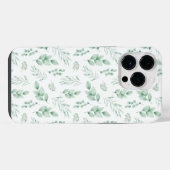 iPhone 11 Pro Max. grüne Blätter Muster Gehäuse Hülle (Rückseite (Horizontal))