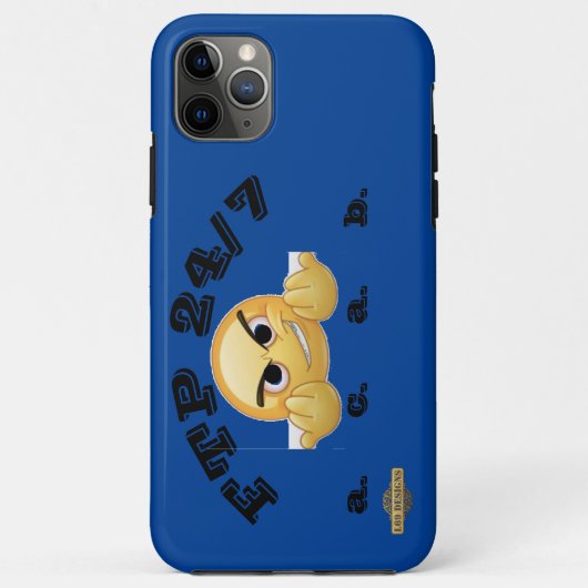 iPhone 11 Pro Max Hülle "FTP 24/7" (Rückseite)