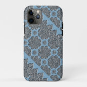 iPhone 11Pro Fall mit Embossed Brocade Case-Mate iPhone Hülle (Rückseite)