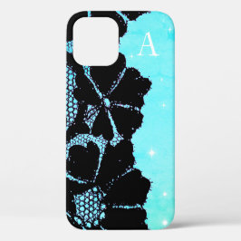 IPHONE 12 CASE-MATEN ANTIQUE LACE CUSTOM INITIAL Case-Mate iPhone HÜLLE