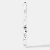 iPhone 12 Fall mit Art Hofmann lineart Hülle (Rechte Seite)