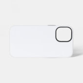 iPhone 12 Mini Case Weißglanz Hülle (Rückseite (Horizontal))