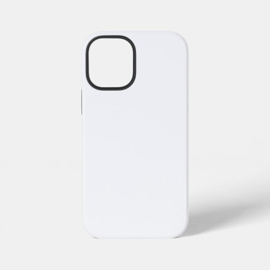 iPhone 12 Mini Case Weißglanz Hülle (Rückseite)
