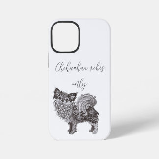 iPhone 12 Mini Hülle Chihuahua Vibes
