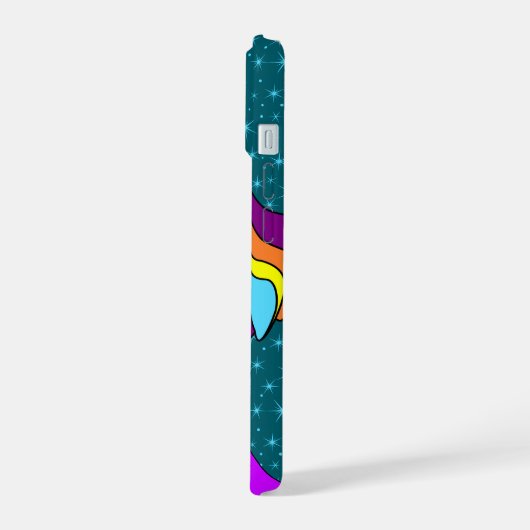 iPhone 12 Mini Tough Case, Glossy 15 Hülle (Linke Seite)