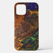 iPhone 12 Pro Artwork Case - mehrfarbig (Rückseite)