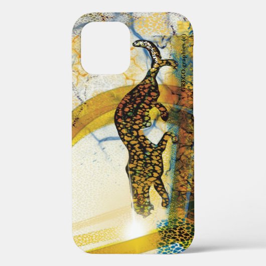 iPhone 12 Pro - ein Fall des Jaguar Gott des Fried Case-Mate iPhone Hülle (Rückseite)