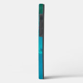 iPhone 12 Pro - ein Fall eines Red Feathered Fish Case-Mate iPhone Hülle (Rückseite / Links)