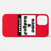 iPhone 12 Pro Fall "NAME & ABZEICHEN#" Case-Mate iPhone Hülle (Rückseite (Horizontal))