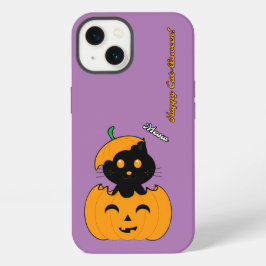 iPhone 13 Ajustable Funda, Brillante Cat-lloween iPhone 13 Hülle