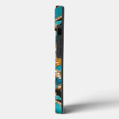 iPhone 13 Case-Mate mit Bahamas Farben Hülle (Rückseite / Links)