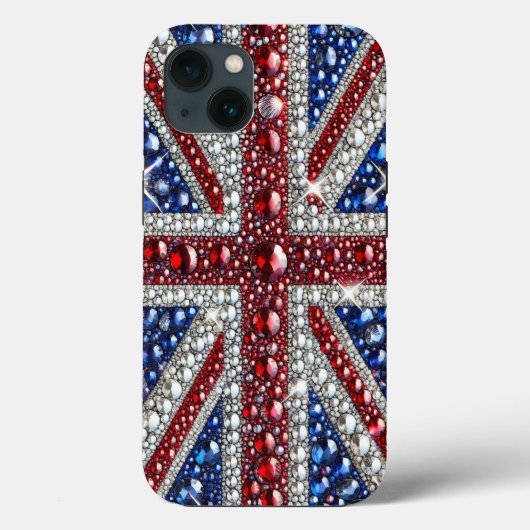iPhone 13 Case-Mate mit Britischen Farben Hülle (Rückseite)