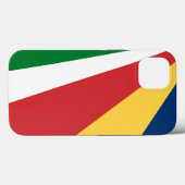 iPhone 13 Case-Mate mit den Farben der Seychellen Hülle (Rückseite (Horizontal))