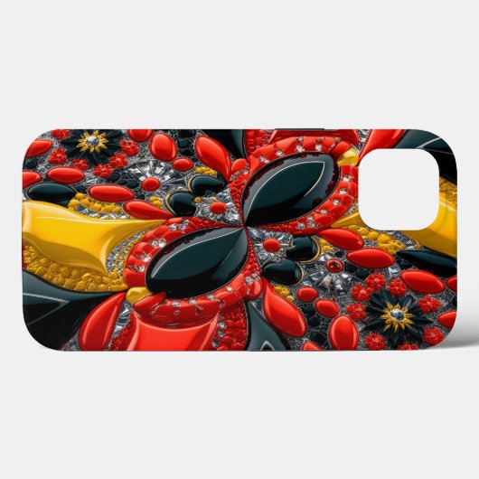 iPhone 13 Case-Mate mit Deutschland Farben Hülle (Rückseite (Horizontal))