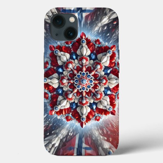iPhone 13 Case-Mate mit norwegischen Farben Hülle (Rückseite)