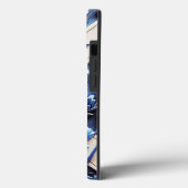 iPhone 13 Case-Mate mit schottischem Thistles-Desi Case-Mate iPhone Hülle (Rückseite / Links)