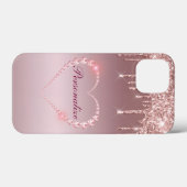 IPhone 13 Case Pink Diamonds (Rückseite (Horizontal))