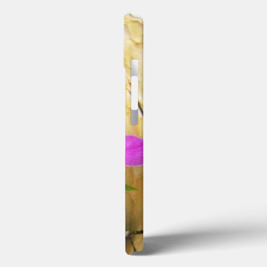 iPhone 13 Case Pink Orchids (Rückseite / Links)