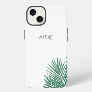 Iphone 13 einfaches weißes Case Hülle