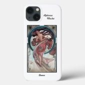 iPhone 13 Fall Alphonse Mucha Art Nouveau Case-Mate iPhone Hülle (Rückseite)