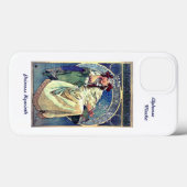 iPhone 13 Fall Alphonse Mucha Art Nouveau Case-Mate iPhone Hülle (Rückseite (Horizontal))