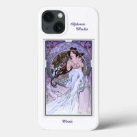 iPhone 13 Fall Alphonse Mucha Art Nouveau
