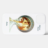 iPhone 13 Fall Alphonse Mucha Art Nouveau Case-Mate iPhone Hülle (Rückseite (Horizontal))