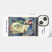iPhone 13 Fall Alphonse Mucha Art Nouveau Hülle (Rückseite (Horizontal))
