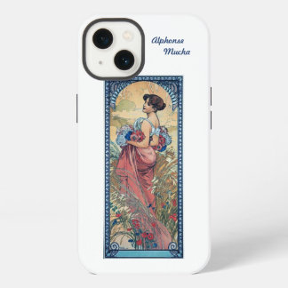 iPhone 13 Fall Alphonse Mucha Art Nouveau Hülle